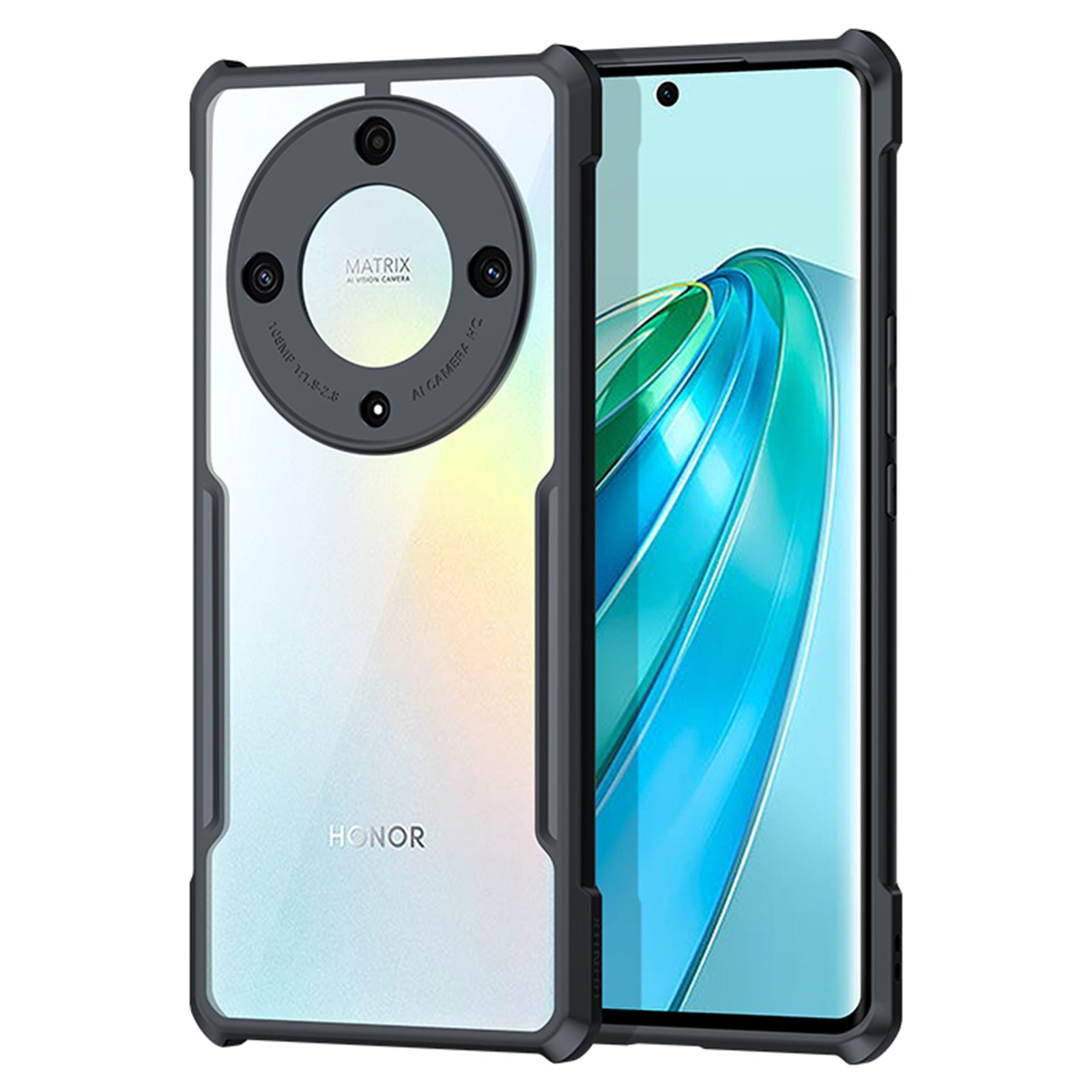 XUNDD For Honor X9a 5G/Magic5 Lite 5G Mobile Phone Shell Cover Clear Acrylic TPU Phone Case XUNDD For Honor X9a 5G/Magic5 Lite 5G Mobile Phone Shell Cover Clear Acrylic TPU Phone Case
